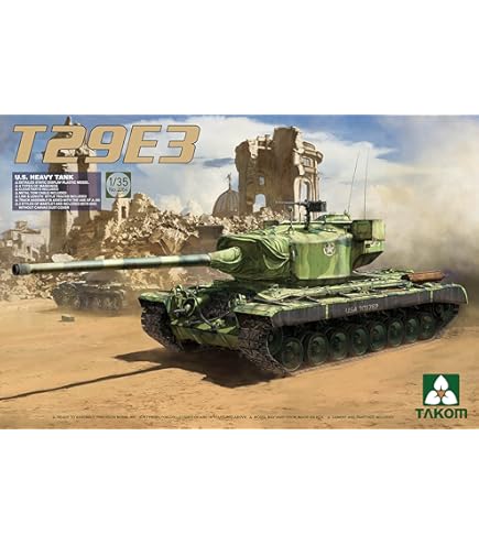 Amazon | タコム 1/35 アメリカ陸軍 T29 重戦車 プラモデル TKO2143